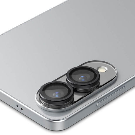 Протектор за Камерата на Samsung S25 Edge, Spigen EZ Fit Optik Pro Glass tR 2бр., Черен (4)