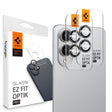 Протектор за Камерата на Samsung S25 Edge, Spigen EZ Fit Optik Pro Glass tR 2бр., Черен