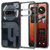 Противоударен Калъф за Nothing Phone 3a, Spigen Ultra Hybrid Space Case, Черен (3)