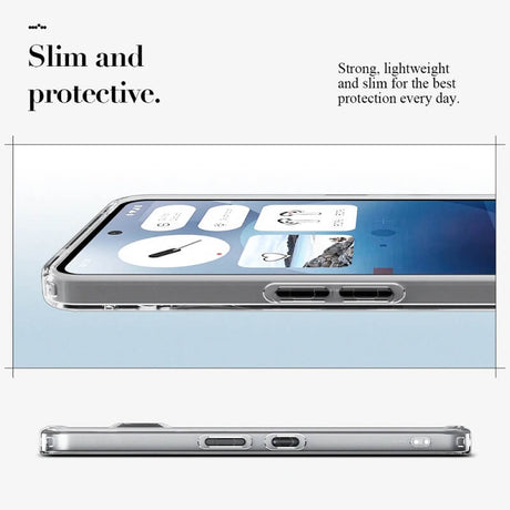 Противоударен Калъф за Nothing Phone 3a, Spigen Ultra Hybrid Space Case, Черен (9)