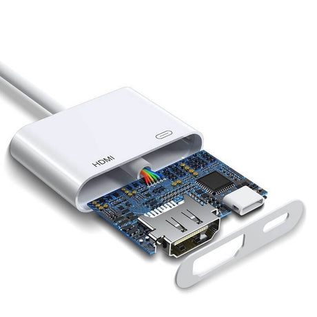 HDMI Адаптер за iPhone и iPad, Joyroom Lightning to HDMI, Бял (8)
