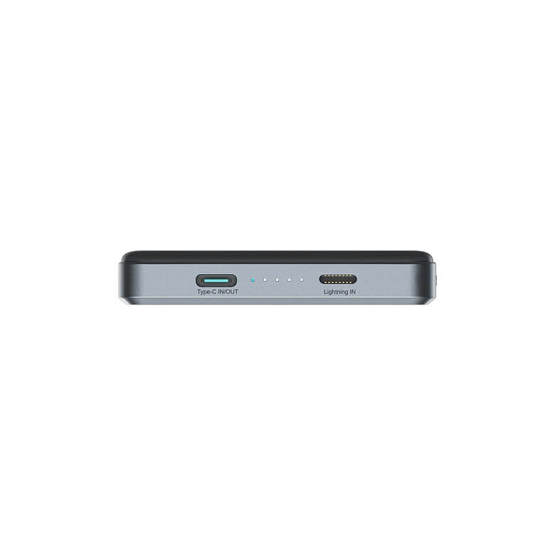 Magsafe Външна Батерия за iPhone, Joyroom Pro Ultra-Slim 10000mAh, Сив (4)