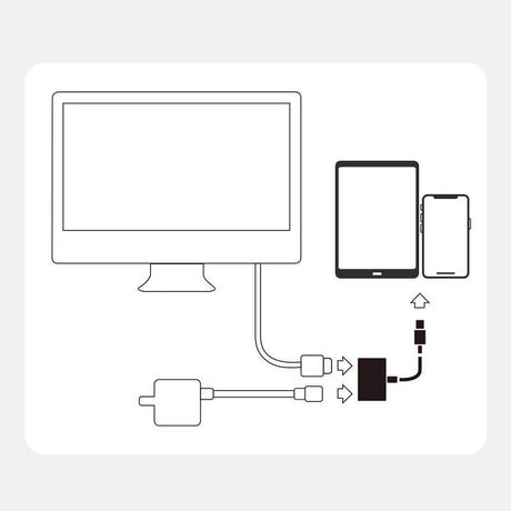 HDMI Адаптер за iPhone и iPad, Joyroom Lightning to HDMI, Бял (3)