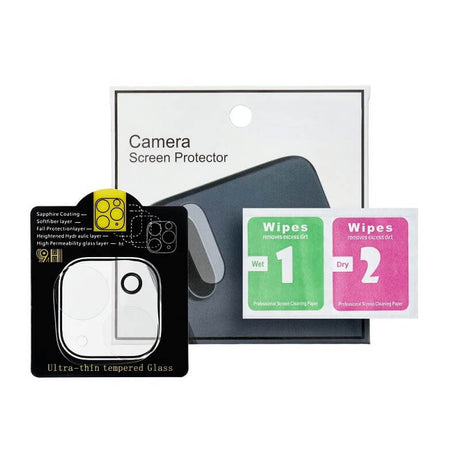Протектор за Камерата на Samsung A56, Tempered 5D Full Cam Glass, Черен (3)