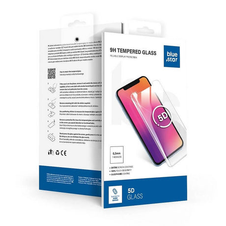 Стъклен Протектор за Samsung S25 Edge, Blue Star 5D Full Glue Glass, Прозрачен (4)