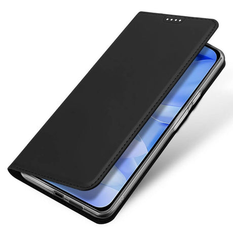 Кожен Калъф за iPhone 17e/ 16e, Dux Ducis Skin Pro Book Case, Черен