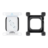 Стъклен Протектор за Apple Watch SE / SE 2 44mm, Blueo HD 5D Glass, Черен (4)