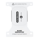 Стъклен Протектор за Apple Watch 11/ 10 42mm, Blueo HD 5D Glass, Черен (5)