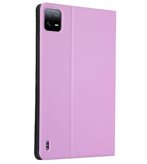 Калъф за Xiaomi Pad 6s Pro 12.4", Tri-Fold Leather Case, Лилав