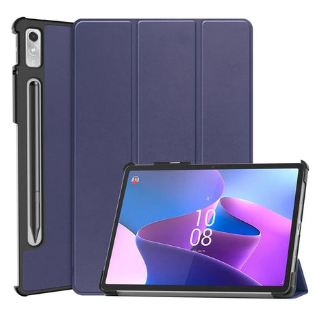 Защитен Калъф за Калъф за Lenovo Tab P11 Pro Gen 2 11.2", Trifold Slim Pen Case, Син