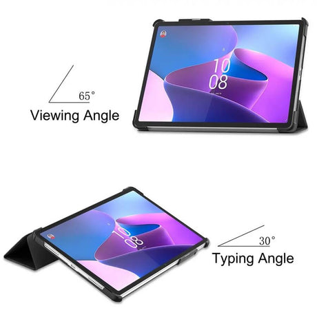 Защитен Калъф за Калъф за Lenovo Tab P11 Pro Gen 2 11.2", Trifold Slim Pen Case, Син (5)