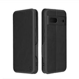 Кожен Калъф за Google Pixel 7, Tech-Protect Techsuit Safe Book Case, Черен