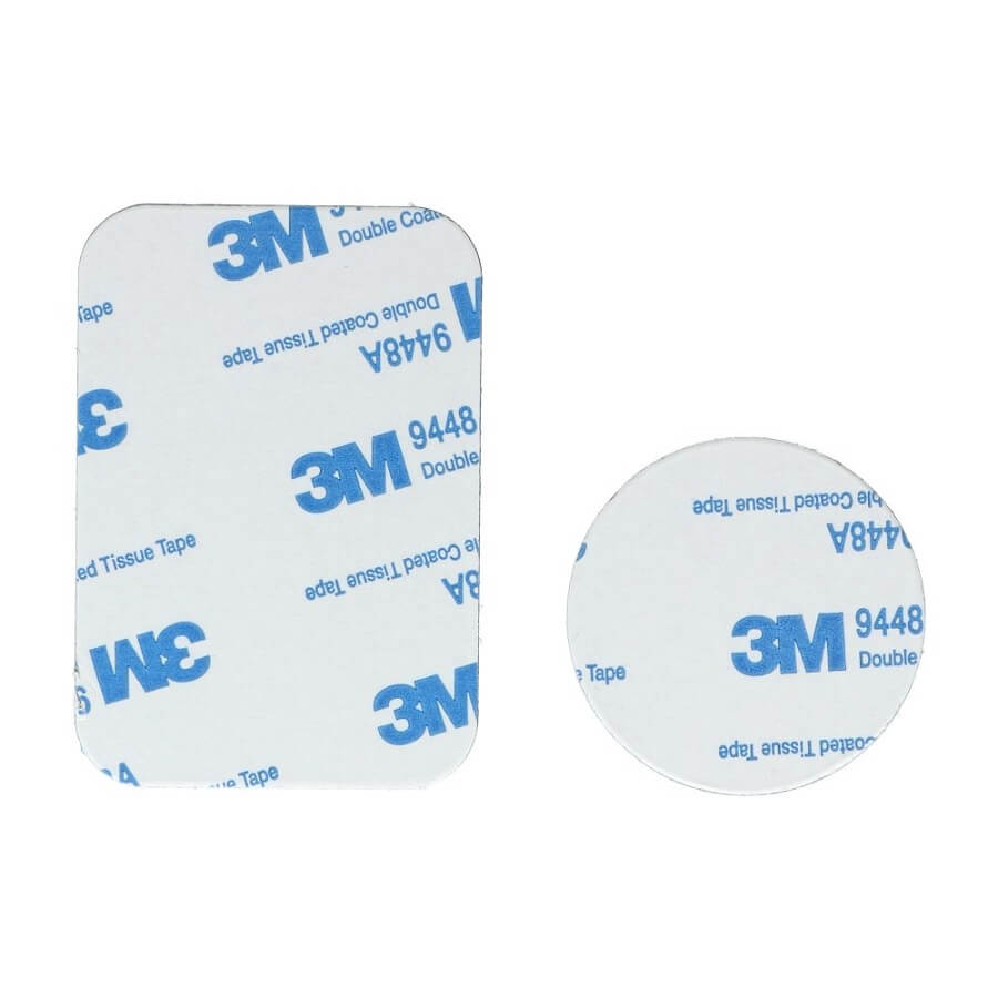 Пластини за Магнитни Стойки, GKK Badge, Сребрист (2)