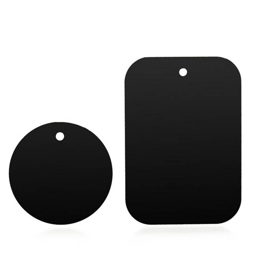 Пластини за Магнитни Стойки, GKK Metal Plate, Черен