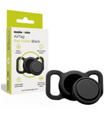 Калъф за Каишка за Apple AirTag 1/ 2, Mobile Origin Airtag Pet Collar Case, Черен