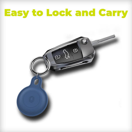Противоударен Калъф за Apple AirTag, Mobile Origin Airtag Keychain, Червен (5)