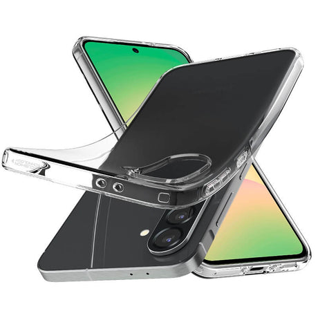 Силиконов Калъф за Samsung A36, Spigen Liquid Crystal Case, Прозрачен (6)