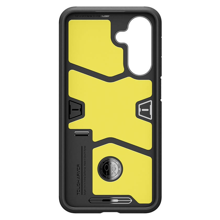 Калъф с Поставка за Samsung A56 5G, Spigen Tough Armor Case, Черен (3)