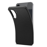 Противоударен Силиконов Калъф за Samsung A56, Spigen Liquid Air Case, Черен (7)