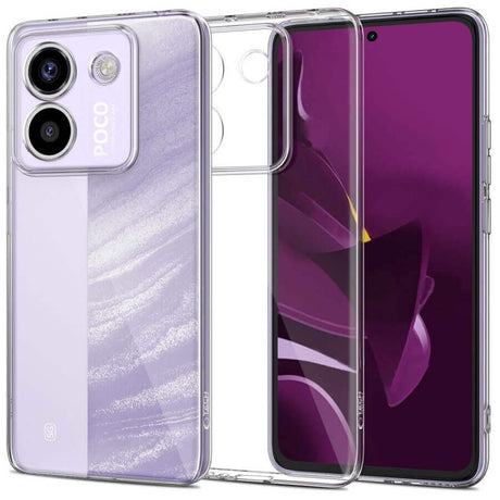 Калъф за Xiaomi Poco M7 Pro, Tech-Protect FlexAir Clear Case, Прозрачен