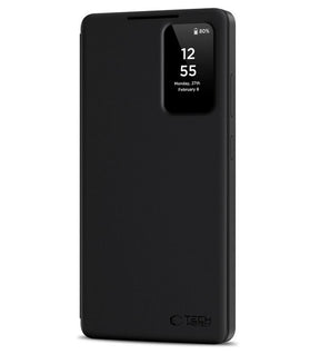 Активен Калъф за Samsung S25 Ultra, Tech-Protect Smart Wallet Book Case, Черен