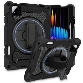 Калъф с Дръжка за Xiaomi Pad 8 Pro/ 8/ 7 Pro/ 7 11.2", Tech-Protect Solid360 Case, Черен