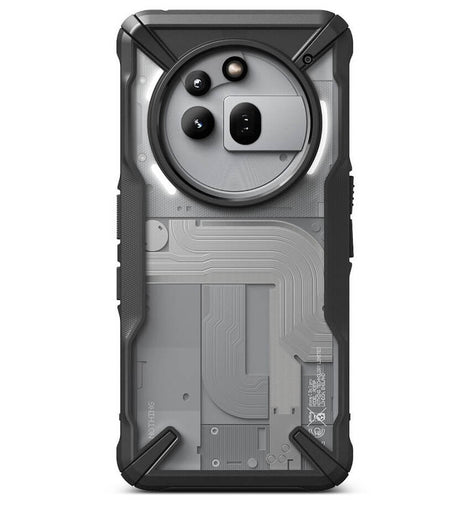Противоударен Калъф за Nothing Phone 3A Pro, Ringke Fusion X Case, Черен (2)