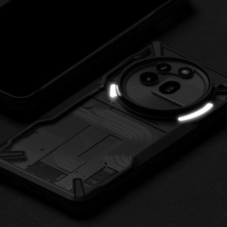 Противоударен Калъф за Nothing Phone 3A Pro, Ringke Fusion X Case, Черен (5)