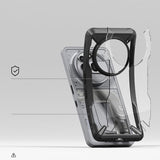Противоударен Калъф за Nothing Phone 3A Pro, Ringke Fusion X Case, Черен (4)