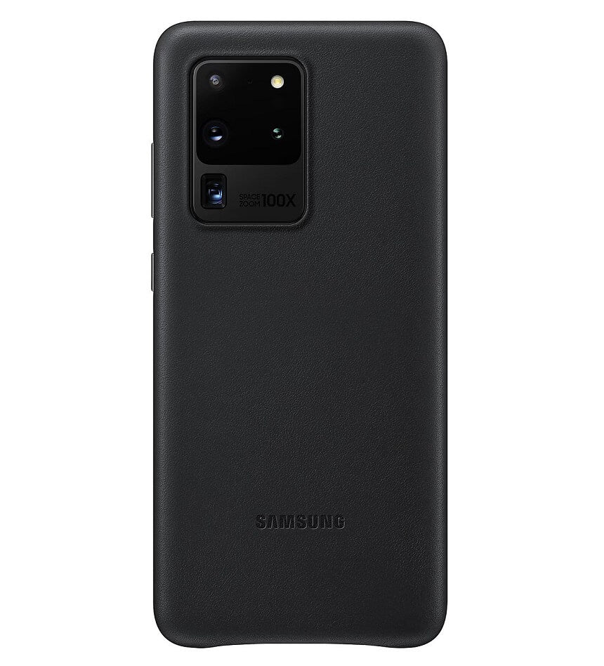 Оригинален Кожен Калъф за Samsung S20 Ultra, Leather Cover Case EF-VG988LBEGWW, Черен