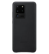 Оригинален Кожен Калъф за Samsung S20 Ultra, Leather Cover Case EF-VG988LBEGWW, Черен