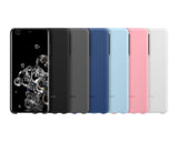 Оригинален Силиконов Калъф за Samsung S20 Ultra Silicone Cover Case EF-PG988TWEGEU, Бял (5)