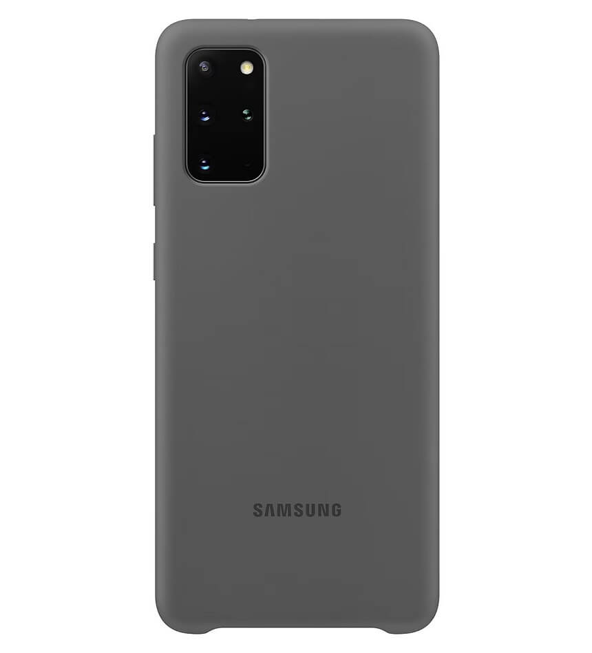 Оригинален Силиконов Калъф за Samsung S20 Plus Silicone Cover Case EF-PG985TJEGEU, Сив
