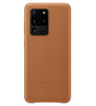 Оригинален Кожен Калъф за Samsung S20 Ultra, Leather Cover Case EF-VG988LAEGEU, Кафяв