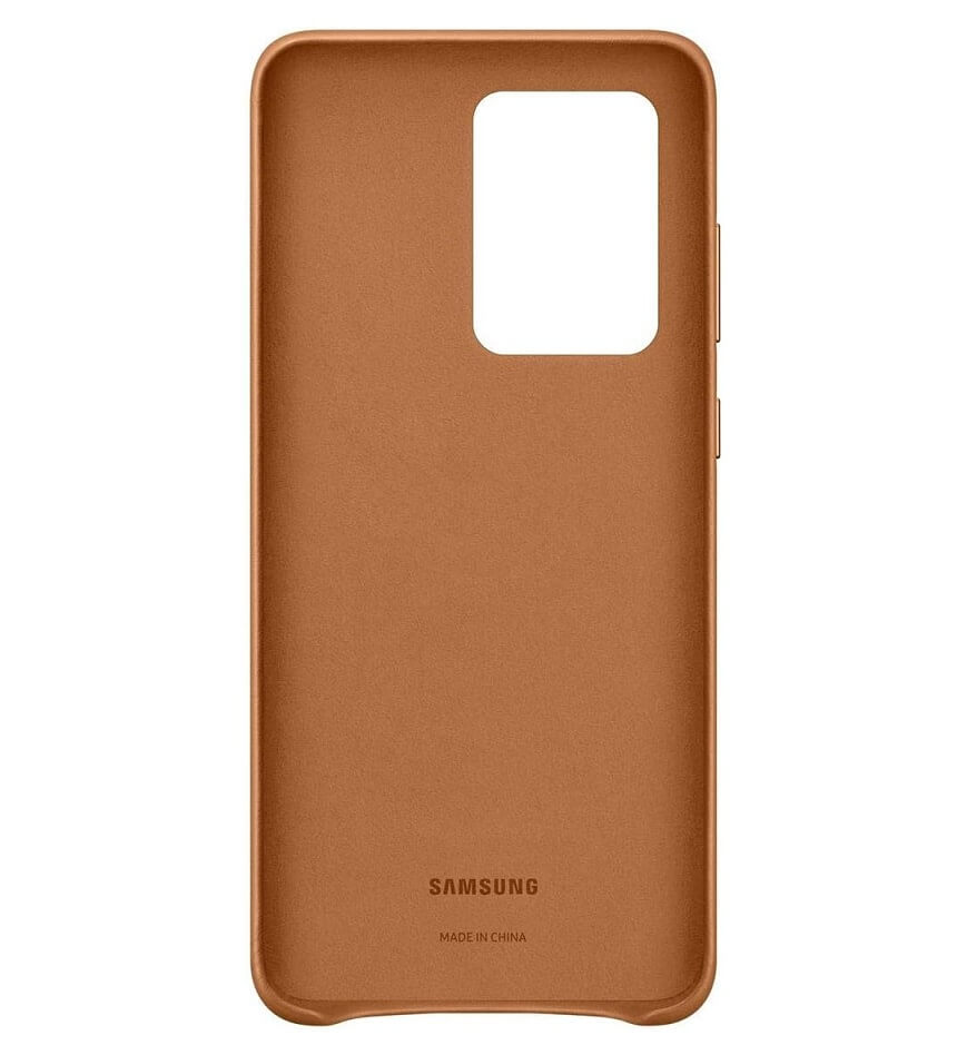 Оригинален Кожен Калъф за Samsung S20 Ultra, Leather Cover Case EF-VG988LAEGEU, Кафяв (4)