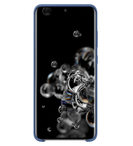 Оригинален Силиконов Калъф за Samsung S20 Ultra Silicone Cover Case EF-PG988TNEGWW, Син (2)