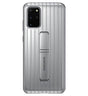 Оригинален Противоударен Калъф за Samsung S20 Plus Protective Standing Cover Case EF-RG985CSEGWW, Сребрист