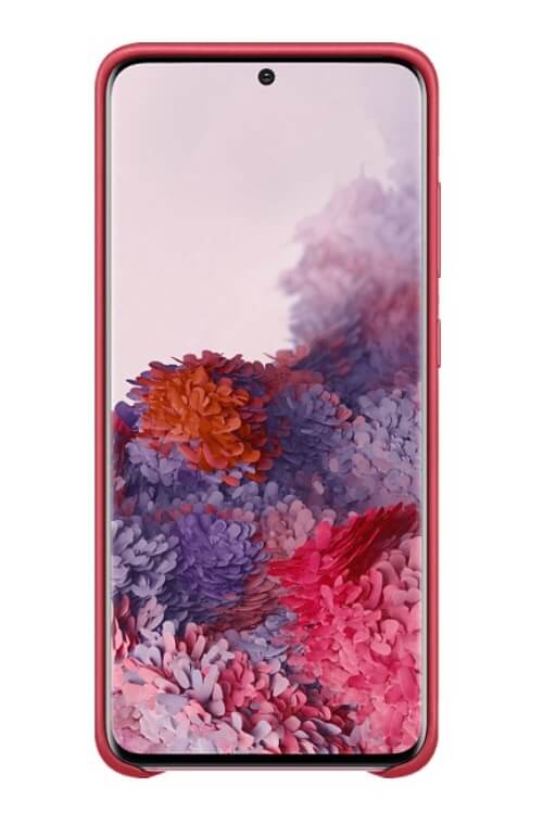 Оригинален Кожен Калъф за Samsung S20 Plus, Leather Cover Case EF-VG985LREGWW, Червен (3)