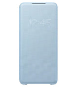 Оригинален Активен Калъф за Samsung S20 Plus Led View Cover Book Case EF-NG985PLEGWW, Син