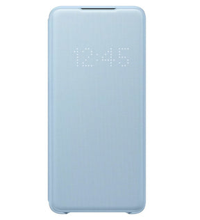 Оригинален Активен Калъф за Samsung S20 Plus Led View Cover Book Case EF-NG985PLEGWW, Син