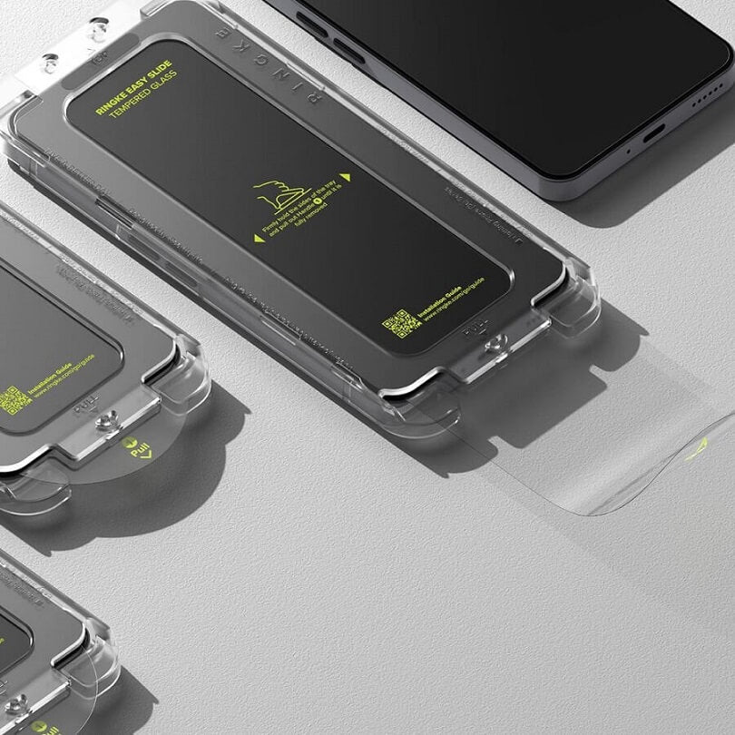 Стъклен Протектор за Nothing Phone 3A Pro/ 3A, Ringke Easy Slide Glass 2бр., Прозрачен (6)