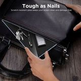 Затъмняващ Стъклен Протектор за iPad 11th 2025 A16/ 10th 2022, Tech-Protect Privacy Spy Plus Glass, Черен (7)