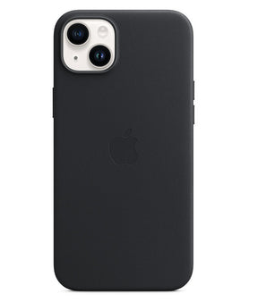 Оригинален Кожен Калъф за iPhone 13, Leather Magsafe Case MPP43ZM/A, Черен
