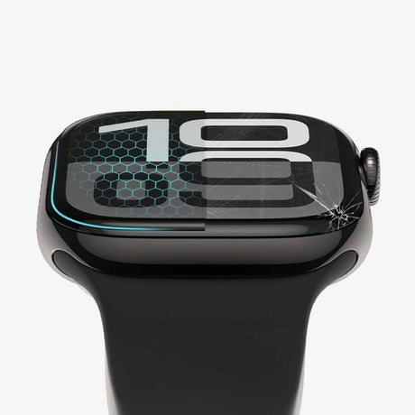 Протектор за Huawei Watch 5 42mm, Tech-Protect Flex Plus Glass 2 бр., Черен (2)