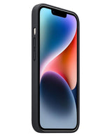 Оригинален Кожен Калъф за iPhone 13, Leather Magsafe Case MPP43ZM/A, Черен (4)