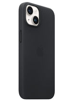 Оригинален Кожен Калъф за iPhone 13, Leather Magsafe Case MPP43ZM/A, Черен (2)