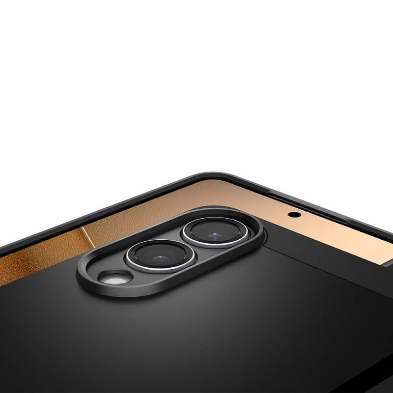 Magsafe Противоударен Калъф за Samsung S25 Edge, Spigen Tough Armor Case, Черен (7)