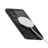 Magsafe Противоударен Калъф за Samsung S25 Edge, Spigen Tough Armor Case, Черен (6)