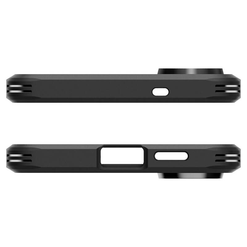 Magsafe Противоударен Калъф за Samsung S25 Edge, Spigen Tough Armor Case, Черен (5)