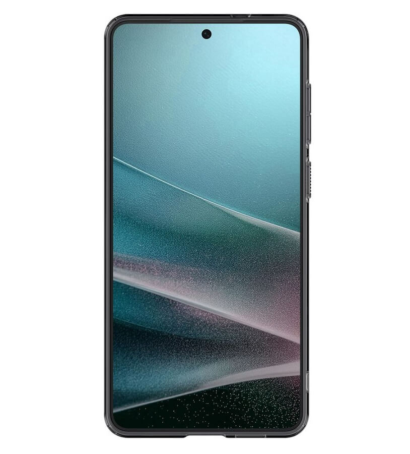 Magsafe Противоударен Калъф за Samsung S25 Edge, Spigen Ultra Hybrid Frost Case, Черен (3)